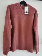 ZARA trui in parelsteek mt. S/M, Kleding | Dames, Truien en Vesten, Verzenden, Zara, Nieuw, Roze