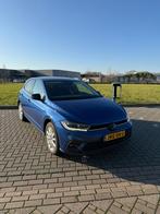 Volkswagen polo 1.0 TSI 95pk 7-DSG, Zwart, 95 pk, Blauw, Leder en Stof