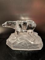 Glazen ijsbeer sculptuur, Ophalen of Verzenden