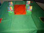 Kaartkleed 180 x 125 4 biedboxen tafelblad bridge, Hobby en Vrije tijd, Gezelschapsspellen | Kaartspellen, Ophalen of Verzenden