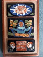 Henk Potters keramiek wandbord schaal tableau tegel kandelaa, Antiek en Kunst, Antiek | Keramiek en Aardewerk, Ophalen of Verzenden