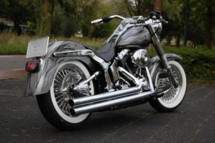 SOFTAIL 2000 - 2006 FENDER STRUTS, CUSTOM SMOOTH, Motoren, Onderdelen | Harley-Davidson, Nieuw, Ophalen of Verzenden