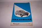 Vraagbaak Renault 5 L en 5 TL 1972-1973. P. Olyslager. Igs., Ophalen of Verzenden