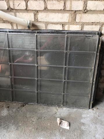 Glas in lood raam 100x53 cm beschikbaar voor biedingen
