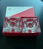 Kristallen kandelaars Kristalunie Maastricht, Ophalen of Verzenden, Overige kleuren, Overige materialen, Minder dan 25 cm