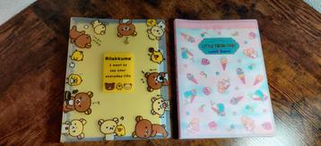 Rilakkuma en Little Twin Stars notitieboeken beschikbaar voor biedingen