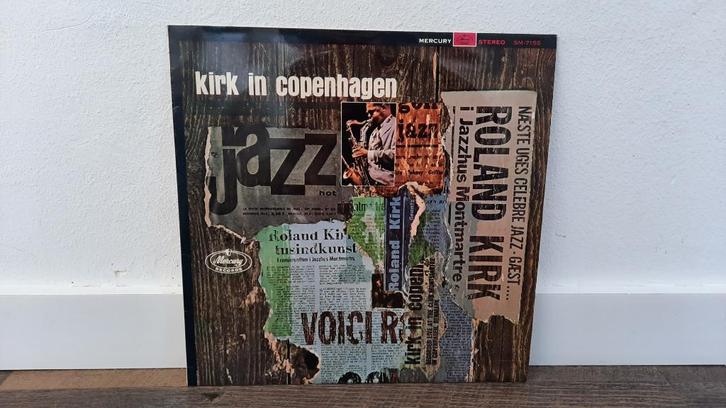 Roland Kirk ‎- Kirk In Copenhagen LP Plaat, Jazz, Japan, Cd's en Dvd's, Vinyl | Jazz en Blues, Gebruikt, Jazz, 1960 tot 1980, 12 inch