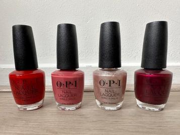 4 flesjes OPI nagellak beschikbaar voor biedingen