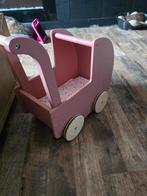 Little dutch poppenwagen hout, Kinderen en Baby's, Speelgoed | Houten speelgoed, Ophalen, Zo goed als nieuw