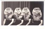 Foto Klederdracht Zuid-Beveland - Vier Vrouwen - Vrouw, Gebruikt, Foto, Klederdracht, Ophalen of Verzenden