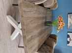 Eettafel, Huis en Inrichting, Tafels | Eettafels, Ophalen, Gebruikt, 100 tot 150 cm, 150 tot 200 cm
