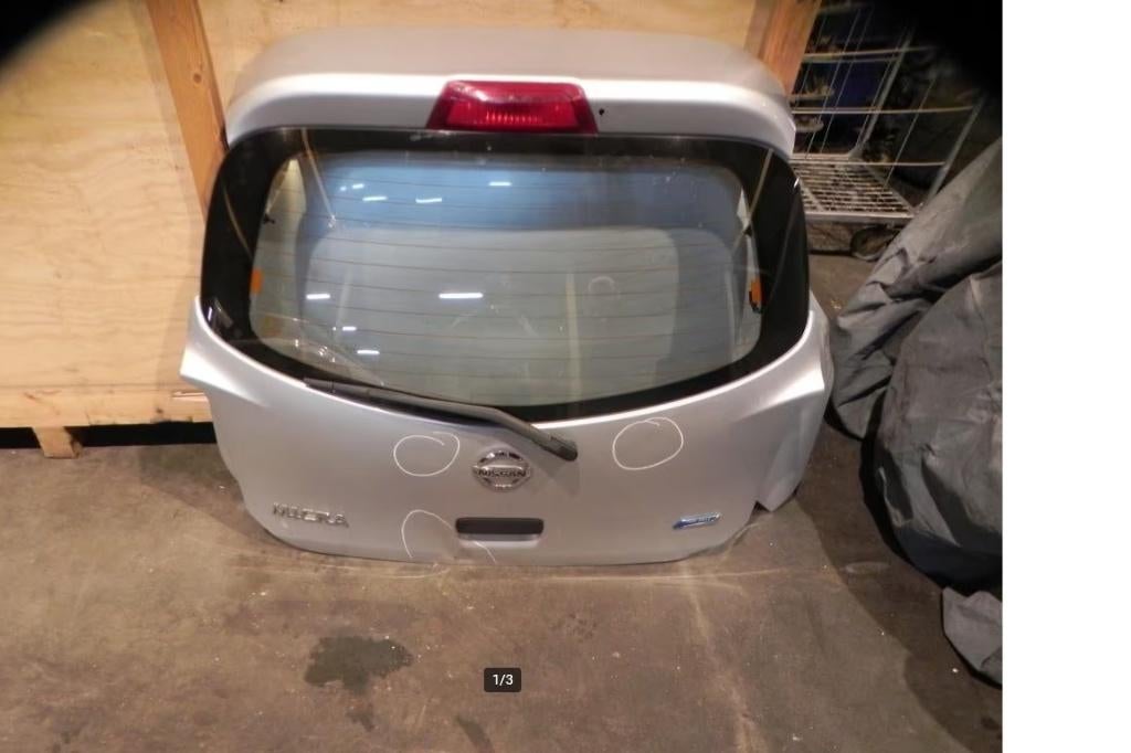 Achterruit met klep  Nissan Micra, Auto-onderdelen, Ruiten en Toebehoren, Nissan, Gebruikt, Ophalen