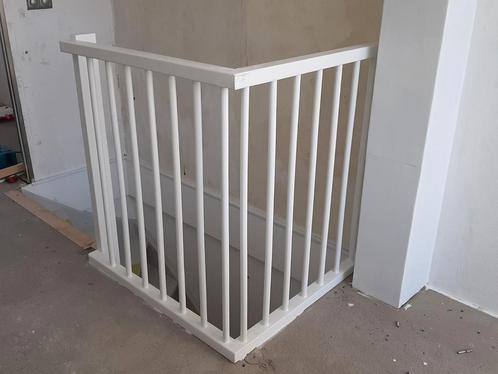 Houten balustrade op maat gemaakt en gemonteerd, Kinderen en Baby's, Traphekjes, Nieuw, Ophalen