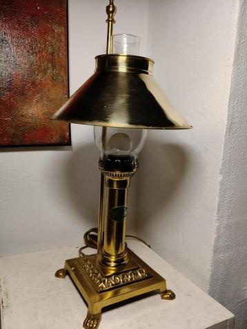 2772 vintage messing Orient Express tafellamp  beschikbaar voor biedingen