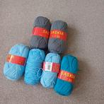 6 bollen brei garen Saskia, Ophalen of Verzenden, Zo goed als nieuw, Breien of Haken, Wol of Garen