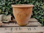 Terracotta Bloempot pot zware kwaliteit +-23cm hoog Miekje's, Rond, Ophalen of Verzenden, Zo goed als nieuw, Minder dan 25 cm