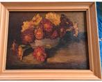 Bloemenstilleven Olieverf Schilderij, Antiek en Kunst, Ophalen of Verzenden
