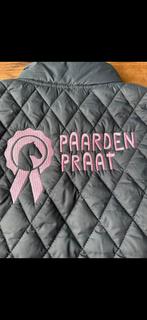 Paardenpraattv bodywarmer maat L (valt als s/m) grijs/roze, Dieren en Toebehoren, Paardrijkleding, Ophalen of Verzenden, Zo goed als nieuw