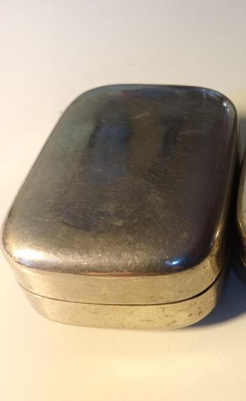 Chromen zeepdoos/ VINTAGE beschikbaar voor biedingen