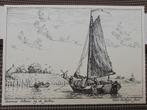 Hoornse Schouw bij de fuiken, Hoorn, schip - boot, Verzenden, Noord-Holland