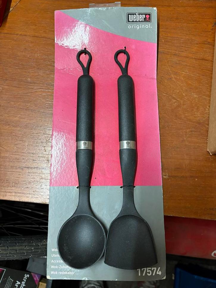 Weber Wok Tools - Nieuw in verpakking!, Huis en Inrichting, Keuken | Keukenbenodigdheden, Nieuw, Ophalen