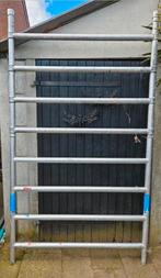 Steiger delen, Doe-het-zelf en Verbouw, Steigers, Ophalen, Gebruikt, Rolsteiger of Kamersteiger, 5 meter of hoger