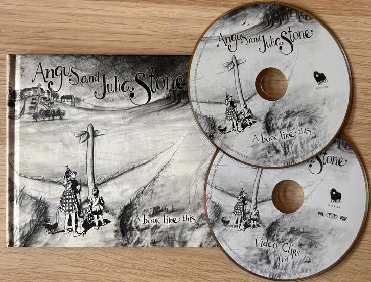 ANGUS & JULIA STONE - A book like this ( CD & DVD ), Cd's en Dvd's, Cd's | Rock, Zo goed als nieuw, Singer-songwriter, Ophalen of Verzenden