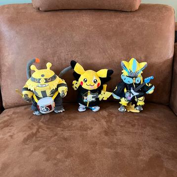 Pokémon band festival knuffels Pikachu / Zeraora /Electivire beschikbaar voor biedingen