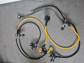 2x Mares Duikset Octopus - Ademautomaat & manometer beschikbaar voor biedingen