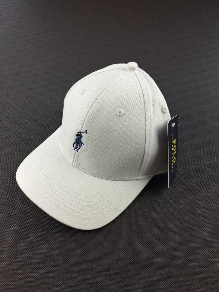 Ralph Lauren Cap White Navy Logo Unisex New With Tags, Kleding | Heren, Hoeden en Petten, Nieuw, Pet, One size fits all, Ophalen of Verzenden