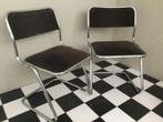 Twee fraaie vintage stoelen, Ophalen, Gebruikt, Twee