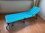 Strandbed / Ligbed - Inklapbaar, Tuin en Terras, Ophalen, Zo goed als nieuw, Aluminium, Inklapbaar