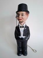 1930 Charlie McCarthy buikspreekpop papiermáchee 30 cm, Antiek en Kunst, Antiek | Speelgoed, Ophalen of Verzenden