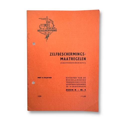 Luchtbeschermings dienst | zelfbescherming brochure 1938, Verzamelen, Militaria | Tweede Wereldoorlog, Landmacht, Boek of Tijdschrift