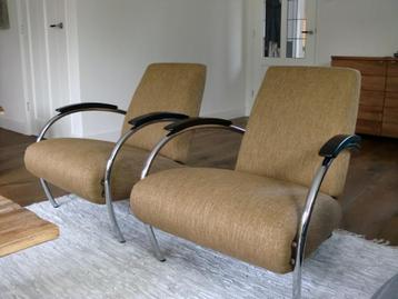 gelderland 5470 fauteuil design jan des bouvrie als nieuw 2x beschikbaar voor biedingen