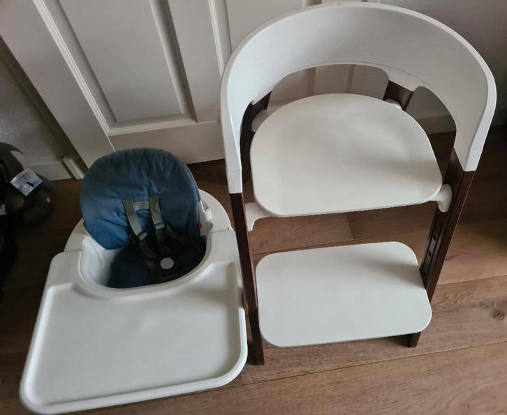 In goede staat complete stokke steps vanaf geboorte, Kinderen en Baby's, Kinderstoelen, Gebruikt, Meegroeistoel, Aanschuifbaar