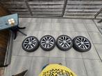 17 inch sportvelgen golf 7 met bijna nieuwe banden 5x112, Ophalen, Zo goed als nieuw