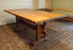Eiken kloostertafel / eetkamertafel, Huis en Inrichting, Tafels | Eettafels, Ophalen, Gebruikt, 50 tot 100 cm, 150 tot 200 cm