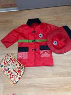 Brandweermannenpak met helm en tasje, Ophalen of Verzenden, Zo goed als nieuw, Jongen of Meisje