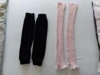 2 paar beenwarmers- €5,- per paar, Ophalen of Verzenden, Gedragen, Roze, Panty