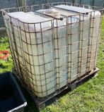 watervat-regenopvang - IBC container 1000 liter, Ophalen, Overige materialen, Gebruikt, Met kraantje