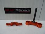Powerparts Oranje T-Stuk + Kroonplaat KTM Super Duke 1290, Ophalen of Verzenden, Gebruikt