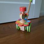 Houten vlinder duwstok, Kinderen en Baby's, Ophalen, Zo goed als nieuw, Duw- of Trekspeelgoed