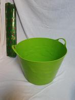 2 Grote kunstof emmers. Inhoud 40 liter., Huis en Inrichting, Emmers, Ophalen of Verzenden, Zo goed als nieuw, Kunststof, Met handgreep