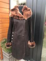 Prachtige Toscaanse Lammy Coat Maat 42, Ophalen of Verzenden, Nieuw, Maat 42/44 (L), Bruin