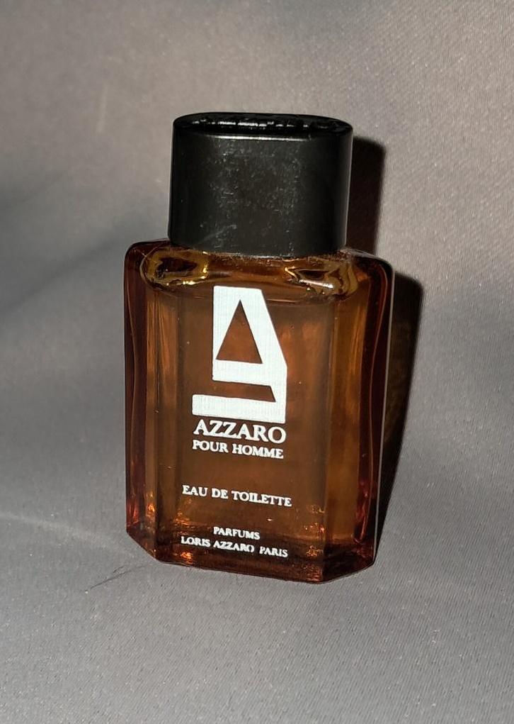 Volle parfum mini -  Azzaro pour homme, Verzamelen, Parfumverzamelingen, Zo goed als nieuw, Miniatuur, Gevuld, Ophalen of Verzenden