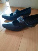 zwarte nette Manfield schoenen met aparte band mt 39, Gedragen, Manfield, Schoenen met lage hakken, Zwart