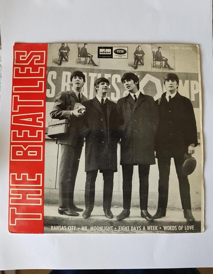EP The Beatles - Kansas City 1964, Cd's en Dvd's, Vinyl | Pop, Gebruikt, 1960 tot 1980, Overige formaten, Ophalen of Verzenden