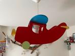 Vliegtuig Lamp - Kinderkamer, Huis en Inrichting, Lampen | Hanglampen, Ophalen, Zo goed als nieuw, Hout, Minder dan 50 cm