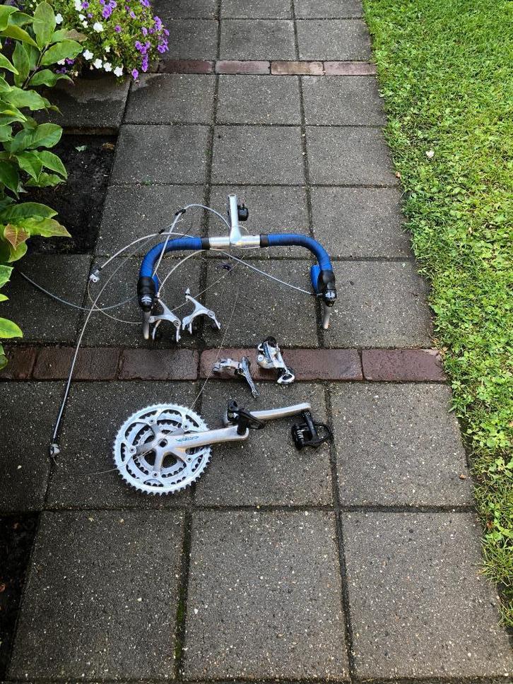 :Shimano sora groepset, Fietsen en Brommers, Fietsaccessoires | Fietsenrekken, Gebruikt, Ophalen of Verzenden